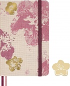 Notatnik Moleskine Sakura P pocket (9x14 cm) w Linie Różowa z Złotymi Akcentami Twarda oprawa w Pudełku Prezentowym (Moleskine Sakura Limited Edition Notebook Ruled Pocket Pink With Gold Accents Hard Cover BOX) - 8056999278571