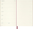 Kalendarz Moleskine 2026-2027 18-miesięczny Sakura z złotymi akcentami duży L (13x21 cm) Tygodniowy Twarda oprawa (Moleskine Limited Edition Sakura 18 Month 2026-2027 Weekly Planner Large Hard Cover) -  8056999278625