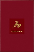 Notatnik Moleskine Rok Konia L duży (13x21 cm) W Linie Czerwony Miękka oprawa (Moleskine Year of the Horse Limited Edition Precious & Ethical Vegea Notebook in Gift box Soft Cover Large Ruled Autumn Red) - 8056999278939
