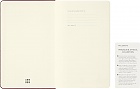 Notatnik Moleskine Rok Konia L duży (13x21 cm) W Linie Czerwony Miękka oprawa (Moleskine Year of the Horse Limited Edition Precious & Ethical Vegea Notebook in Gift box Soft Cover Large Ruled Autumn Red) - 8056999278939