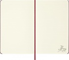 Notatnik Moleskine Rok Konia L duży (13x21 cm) W Linie Czerwony Miękka oprawa (Moleskine Year of the Horse Limited Edition Precious & Ethical Vegea Notebook in Gift box Soft Cover Large Ruled Autumn Red) - 8056999278939