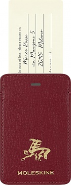 Moleskine Przywieszka Bagażowa Rok Konia (Moleskine Year of the Horse Limited Edition Luggage Tag Autumn Red) - 8056999279066
