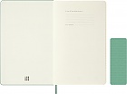 Notatnik Moleskine L duży (13x21cm) w Linie Szałwiowa Zieleń Twarda oprawa (Moleskine Ruled Notebook Large Hard Sage Green) - 8056999279080