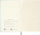 Notatnik Moleskine L duży (13x21cm) w Linie Szałwiowa Zieleń Twarda oprawa (Moleskine Ruled Notebook Large Hard Sage Green) - 8056999279080