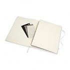Notatnik Profesjonalny Moleskine PRO XXL (21.6x27.9 cm) Szary Twarda oprawa (Moleskine PRO Notebook Pearl Grey XXL Hard Cover) - 8058647620879