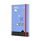 Notatnik Moleskine Super Mario L (duży 13x21cm) w Linię Fioletowa Twarda Oprawa (Moleskine Super Mario Limited Edition Notebook Blue - Full Game) - 8058647621180