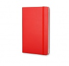 Notatnik Moleskine L duży (13x21cm) w Linie Czerwony Twarda oprawa (Moleskine Ruled Notebook Large Hard Scarlet Red) - 9788862930048