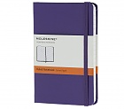 Notatnik Moleskine P kieszonkowy (9x14 cm) w Linie Fioletowy Twarda oprawa (Moleskine Ruled Notebook Pocket Hard Violet) - 9788866136422