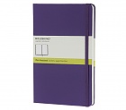 Notatnik Moleskine P kieszonkowy (9x14 cm) Czysty Fioletowy Twarda oprawa (Moleskine Plain Notebook Pocket Violet Hard Cover) - 9788866136446