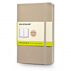 Notatnik Moleskine P kieszonkowy (9x14 cm) Czysty Beżowy Miękka oprawa (Moleskine Plain Notebook Pocket Khaki Beige Soft Cover) - 9788867323586