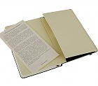 Notatnik Moleskine P kieszonkowy (9x14 cm) w Kratkę Czarny Miękka oprawa (Moleskine Squared Notebook Pocket Soft Black) - 9788883707124