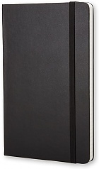 Notatnik Moleskine P kieszonkowy (9x14 cm) w Kratkę Czarny Twarda oprawa (Moleskine Squared Notebook Pocket Hard Black) - 9788883701023