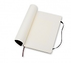 Notatnik Moleskine L duży (13x21cm) w Kratkę Czarny Miękka oprawa (Moleskine Sqaured Notebook Large Soft Black) - 9788883707186