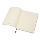 Notatnik Moleskine XL ekstra duży (19x25 cm) w Kratkę Czarny Miękka oprawa (Moleskine Squared Notebook Extra Large Soft Black) - 9788883707247