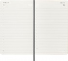 Kalendarz Moleskine 2025-2026 18-miesięczny rozmiar L (duży 13x21 cm) Dzienny Czarny Miękka oprawa (Moleskine Daily Notebook Diary/Planner 2025/26 Large Black Soft Cover) - 8056999275372