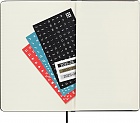 Kalendarz Moleskine 2025-2026 18-miesięczny rozmiar L (duży 13x21 cm) Dzienny Czarny Twarda oprawa (Moleskine Daily Notebook Diary/Planner 2025/26 Large Black Hard Cover) - 8056999275365