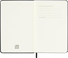 Kalendarz Moleskine 2025-2026 18-miesięczny rozmiar P (kieszonkowy 9x14 cm) Tygodniowy Czarny Twarda oprawa (Moleskine Weekly Notebook Planner 2025/26 Pocket Hard Black Cover) - 8056999275440