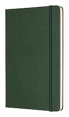 Notatnik Moleskine L duży (13x21cm) w Linie Zielony Mirt Twarda oprawa (Moleskine Ruled Notebook Large Hard Myrtle Green) - 8058647629063