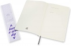 Notatnik Moleskine L duży (13x21cm) w Linie-Czysty Czarny Miękka oprawa (Moleskine Ruled-Plain Notebook Large Soft Black Cover) - 8056420852974