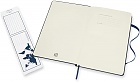 Notatnik Moleskine L duży (13x21cm) w Linie-Czysty Szafirowy / Granatowy Twarda oprawa (Moleskine Ruled-Plain Notebook Large Hard Sapphire Blue) - 8056420852967