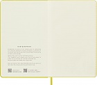 Notatnik Moleskine L duży (13x21cm) w Linie Żółty Stóg Siana Jedwabna Twarda oprawa (Moleskine Ruled Notebook Large Hard Silk Cover Hay Yellow) - 8056598853049