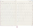 Kalendarz Moleskine 2022-2023 18-miesięczny Sakura Jogging duży L (13x21 cm) Tygodniowy Różowy / Wiśniowy Twarda oprawa (Moleskine Limited Edition Sakura Joggers 18 Month 2022-2023 Weekly Planner Large Hard Cover) - 98056598851465