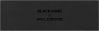 Moleskine x Blackwing Ołówki 4 sztuki i Temperówka Zestaw prezentowy (Blackwing x Moleskine Pencils and Sharpener Set Black) - 8056999270056