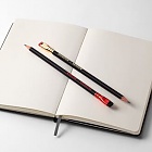 Moleskine x Blackwing Ołówki 4 sztuki i Temperówka Zestaw prezentowy (Blackwing x Moleskine Pencils and Sharpener Set Black) - 8056999270056