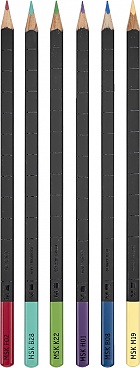 Notatnik Moleskine Impresjoniści Muzem D\'Orsay L duży (13x21 cm) Czysty Twarda oprawa Kredki w Prezentowym Pudełku (Moleskine Impressions of Impressionism Musee D\'Orsay Notebook Plain Large Hard Cover 6 Watercolour Pencils BOX