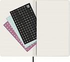 Kalendarz Moleskine 2027 12M rozmiar L (duży 13x21 cm) Tygodniowy sztuczna Skóra Węża Czarny Miękka Wegańska Oprawa w Pudełku (Moleskine 2027 Precious and Ethical Weekly Diary/Planner Box 12M Boa Black Soft Cover) - 8056999274825