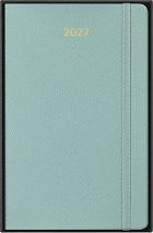Kalendarz Moleskine 2027 12M rozmiar L (duży 13x21 cm) Tygodniowy sztuczna Skóra Węża Jasnozielona Miękka Wegańska Oprawa w Pudełku (Moleskine 2027 Precious and Ethical Weekly Diary/Planner Box 12M Sage Green Soft Cover) - 8056999274832