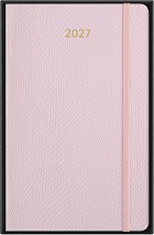 Kalendarz Moleskine 2027 12M rozmiar L (duży 13x21 cm) Tygodniowy sztuczna Skóra Węża Sakura Pink Miękka Wegańska Oprawa w Pudełku (Moleskine 2027 Precious and Ethical Weekly Diary/Planner Box 12M Sakura Pink Soft Cover) - 8056999274849