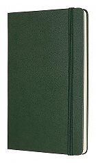 Notatnik Moleskine L duży (13x21cm) w Kropki Zielony Mirt Twarda oprawa (Moleskine Dotted Notebook Large Hard Myrtle Green) - 8058647629094