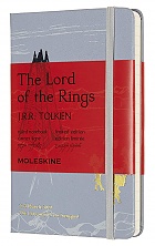 Notatnik Moleskine Władca Pierścieni Wieża Isengard P (kieszonkowy 9x14) w Linie Szary Twarda oprawa (Moleskine Lord Of The Rings Ruled Notebook Pocket Hard Cover) - 8053853600134