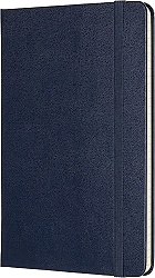 Notatnik Moleskine M średni (11,5x18 cm) w Kratkę Granatowy / Szafirowy Twarda oprawa (Moleskine Squared Notebook Medium Sapphire Blue Hard Cover) - 8058647626673