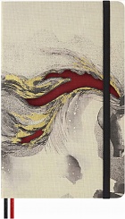 Moleskine Rok Konia Zestaw Kreatywny Notes w Linie, Notatnik Japoński, Długopis Kaweco i 2 Taśmy Washi w Prezentowym Pudełku (Moleskine Limited Edition Year of Horse Creative Set BOX) - 8056999278540