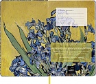 Moleskine Van Gogh duży (13x21 cm) w Linie Twarda Niebieska Oprawa z grafiką Vincenta Van Gogha (Moleskine Van Gogh Museum Blue Ruled Large Hard Cover) - 8056598858242