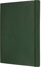 Notatnik Moleskine XL ekstra duży (19x25 cm) w Kropki Zielony Mirt Miękka oprawa (Moleskine Dotted Notebook Extra Large Soft Myrtle Green) - 8053853600080