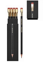 Moleskine x Blackwing Ołówki 12 twardych Zestaw prezentowy (Blackwing x Moleskine Set of 12 Hard Pencils) - 8056999270032