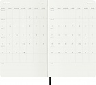 Kalendarz Moleskine 2026-2027 18-miesięczny rozmiar L (duży 13x21 cm) Dzienny Czarny Miękka oprawa (Moleskine Daily Notebook Diary/Planner 2026/27 Large Black Soft Cover) - 8056999279776