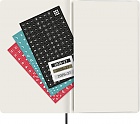Kalendarz Moleskine 2026-2027 18-miesięczny rozmiar L (duży 13x21 cm) Dzienny Czarny Miękka oprawa (Moleskine Daily Notebook Diary/Planner 2026/27 Large Black Soft Cover) - 8056999279776