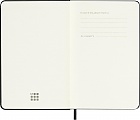 Kalendarz Moleskine 2026-2027 18-miesięczny rozmiar P (kieszonkowy 9x14 cm) Tygodniowy Czarny Twarda oprawa (Moleskine Weekly Notebook Planner 2026/27 Pocket Hard Black Cover) - 8056999279851
