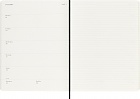 Kalendarz Moleskine 2026-2027 18-miesięczny rozmiar XL (bardzo duży 19x25 cm) Tygodniowy Czarny Miękka oprawa (Moleskine Weekly Notebook Diary/Planner 2026/27 Extra Large Soft Black Cover) - 8056999279912