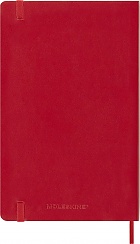 Kalendarz Moleskine 2026-2027 18-miesięczny rozmiar L (duży 13x21 cm) Tygodniowy Czerwony/ Szkarłatny Miękka oprawa (Moleskine Weekly Notebook Planner 26/27 Large Soft Scarlet Red Cover) - 8056999279837
