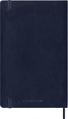 Kalendarz Moleskine 2026-2027 18-miesięczny rozmiar L (duży 13x21 cm) Tygodniowy Niebieski Ciemny/ Szafirowy Miękka oprawa (Moleskine Weekly Notebook Planner 2026/27 Large Soft Sapphire Blue Cover) - 8056999279813
