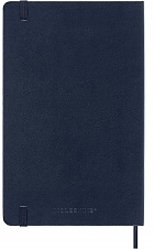 Kalendarz Moleskine 2026-2027 18-miesięczny rozmiar L (duży 13x21 cm) Tygodniowy Niebieski Ciemny/ Szafirowy Twarda oprawa (Moleskine Weekly Notebook Planner 2026/27 Large Hard Sapphire Blue Cover) - 8056999279783