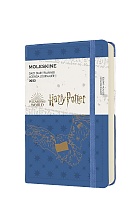 Kalendarz Moleskine 2022 12M Harry Potter Sowa rozmiar P (kieszonkowy 9x14 cm) Dzienny Niebieski Twarda oprawa (Moleskine Limited Edition Harry Potter Daily Notebook/Planner 2022 Antwerp Blue Pocket Hard Cover) - 8056420857146