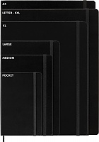 Kalendarz Moleskine 2024-2025 18-miesięczny rozmiar L (duży 13x21 cm) Tygodniowy Czarny Miękka oprawa (Moleskine Weekly Notebook Diary/Planner 2024/25 Large Soft Black Cover) - 8056999270599