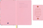 Kalendarz Moleskine 2024-2025 18-miesięczny Sakura Jogging duży L (13x21 cm) Tygodniowy Różowy / Wiśniowy Twarda oprawa (Moleskine Limited Edition Sakura Joggers 18 Month 2024-2025 Weekly Planner Large Hard Cover) - 8056999271657