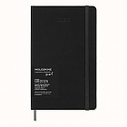 Kalendarz Inteligentny 2025 12M Moleskine Smart do Pióra Smart Pen rozmiar L (duży 13x21 cm) Tygodniowy Czarny Twarda oprawa (Moleskine Smart Planner 2025 Weekly 12-Month Large Black Hard Cover) - 8056999271275